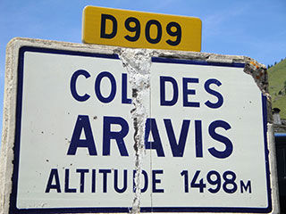 Le Col des Aravis, un des cols les plus visits de France
